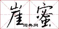 崖公的意思_崖公的解釋_國語詞典