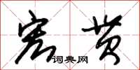 朱錫榮宏貫草書怎么寫