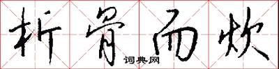 析字的意思_析字的解釋_國語詞典