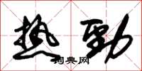 朱錫榮熱勁草書怎么寫