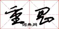 朱錫榮重岡草書怎么寫
