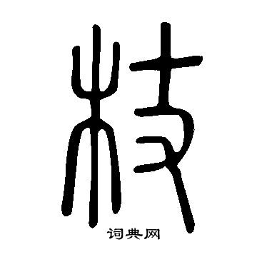 說文解字寫的杖