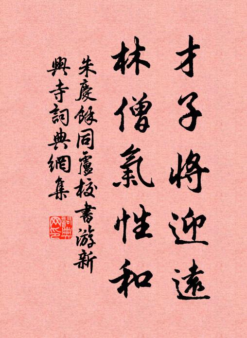 青海不來如意夢，紅箋暫寫違心字 詩詞名句