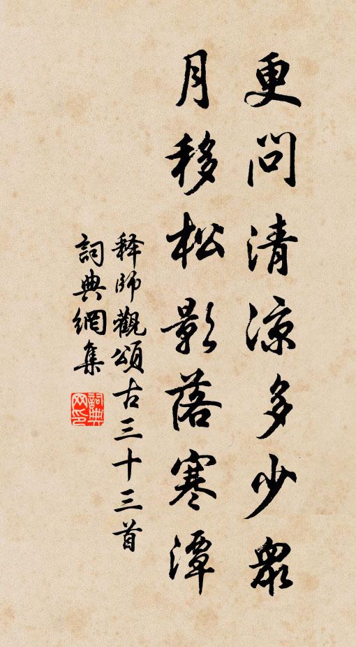 去年翠華出賽雨，錦鄉綿絡墟里光 詩詞名句