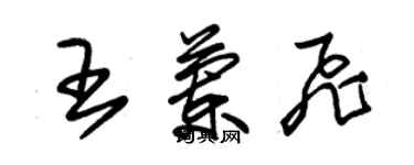 朱錫榮王蘭飛草書個性簽名怎么寫