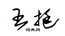 朱錫榮王挺草書個性簽名怎么寫