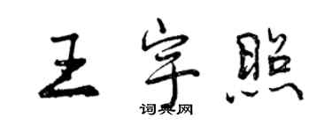 曾慶福王宇照行書個性簽名怎么寫