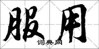 胡問遂服用行書怎么寫