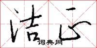 潔晰的意思_潔晰的解釋_國語詞典