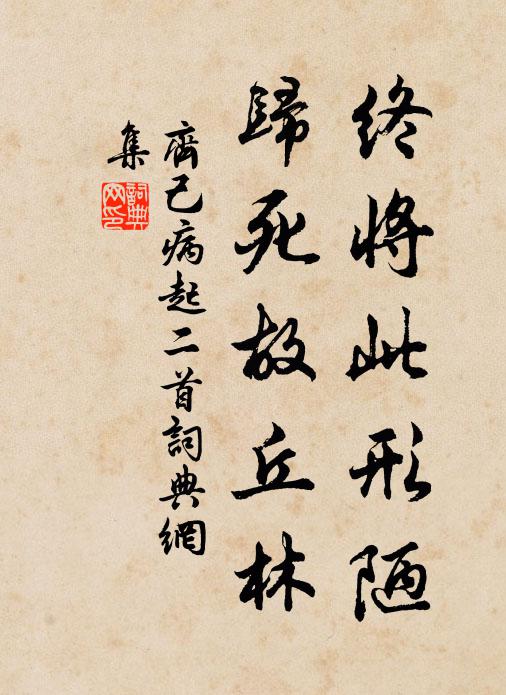 幾度喚起醒累，淋漓痛飲，不學愁余句 詩詞名句