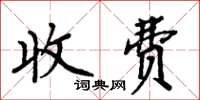 周炳元收費楷書怎么寫