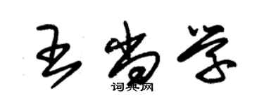 朱錫榮王尚學草書個性簽名怎么寫