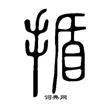 說文解字寫的揗