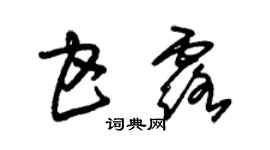 朱錫榮甘露草書個性簽名怎么寫
