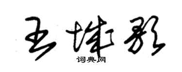 朱錫榮王城歌草書個性簽名怎么寫