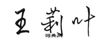 駱恆光王莉葉行書個性簽名怎么寫