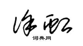 朱錫榮徐虹草書個性簽名怎么寫