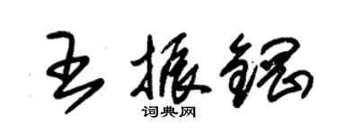 朱錫榮王振鋼草書個性簽名怎么寫