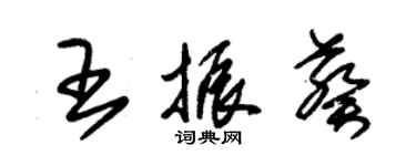 朱錫榮王振葵草書個性簽名怎么寫