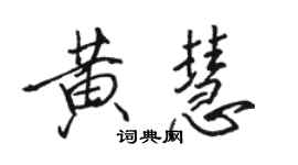 駱恆光黃慧行書個性簽名怎么寫