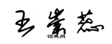 朱錫榮王崇蕊草書個性簽名怎么寫