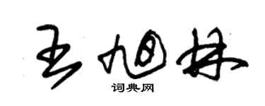 朱錫榮王旭林草書個性簽名怎么寫