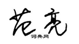 朱錫榮范亮草書個性簽名怎么寫