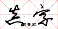 朱錫榮真字草書怎么寫