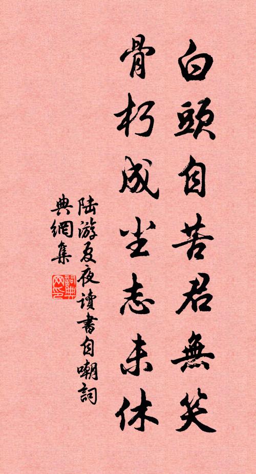 遠岫明寒火，危樓響夜濤 詩詞名句