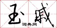 玉絡的意思_玉絡的解釋_國語詞典