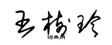 朱錫榮王樹玲草書個性簽名怎么寫