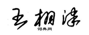 朱錫榮王栩津草書個性簽名怎么寫