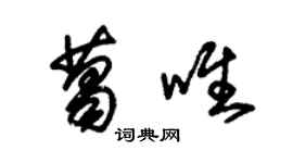 朱錫榮葛唯草書個性簽名怎么寫
