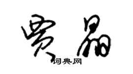 朱錫榮賈晶草書個性簽名怎么寫