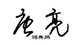 朱錫榮唐亮草書個性簽名怎么寫