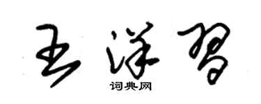 朱錫榮王洋習草書個性簽名怎么寫