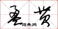 朱錫榮盈貫草書怎么寫