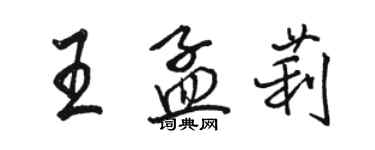 駱恆光王孟莉行書個性簽名怎么寫