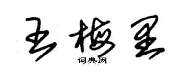 朱錫榮王梅里草書個性簽名怎么寫