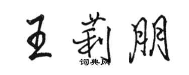 駱恆光王莉朋行書個性簽名怎么寫