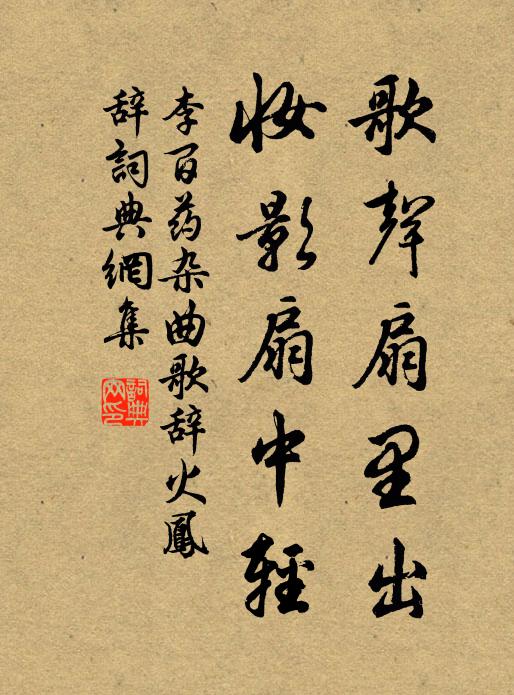 古代王侯並將相，空留碑銘標名 詩詞名句