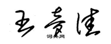 朱錫榮王夢佳草書個性簽名怎么寫