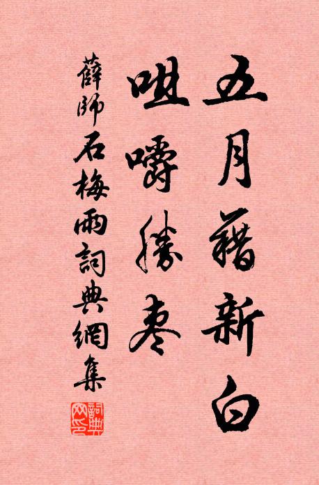 見天清淨處、細搜尋 詩詞名句