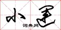 朱錫榮小運草書怎么寫