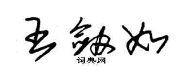 朱錫榮王劍如草書個性簽名怎么寫