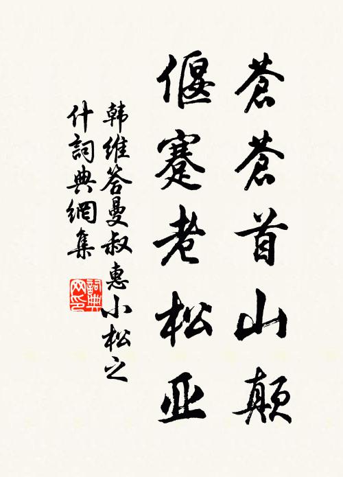 說與同來綠玉杖，他年終補臥遊圖 詩詞名句