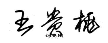 朱錫榮王貴桃草書個性簽名怎么寫