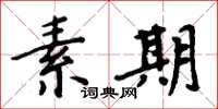 周炳元素期楷書怎么寫