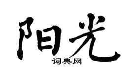 翁闓運陽光楷書個性簽名怎么寫