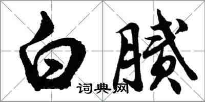 胡問遂白膩行書怎么寫